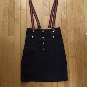 Suspender Pencil Skirt